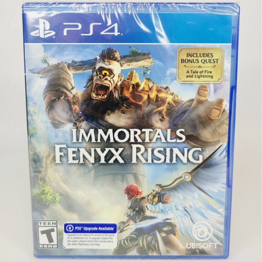 NEW PS4 Immortals Fenyx Rising - Playstation - NWT sealed, includes Bonus Quest